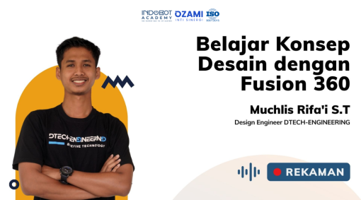 Kelas Konsep Desain dengan Fusion 360