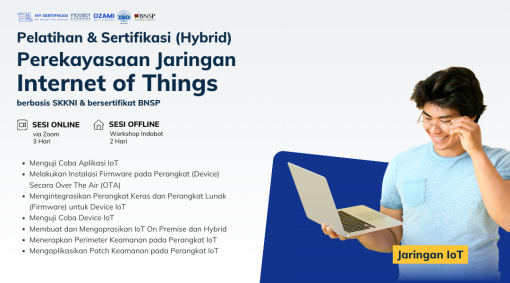 Pelatihan & Sertifikasi Perekayasaan Jaringan IoT