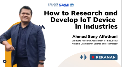 Kelas How To Research And Develop IoT Device In Industries