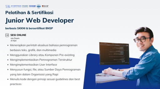 Pelatihan & Sertifikasi Junior Web Developer