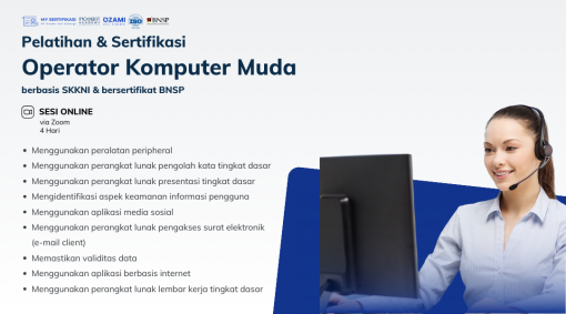 Pelatihan & Sertifikasi Operator Komputer Muda