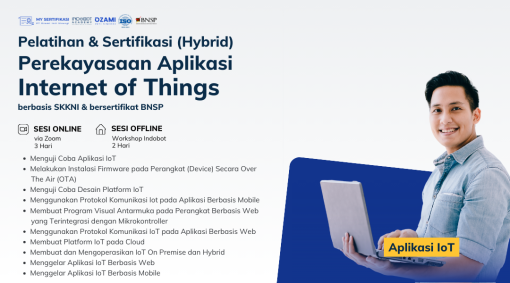 Pelatihan & Sertifikasi Perekayasaan Aplikasi IoT